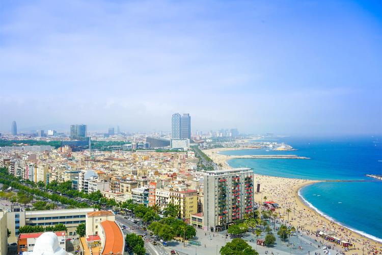barcelona skyline