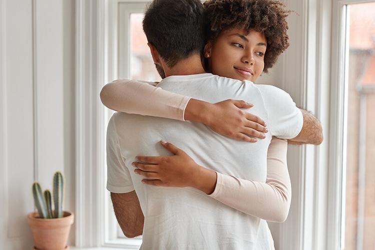 Couple Embrace through Stages of Relationship