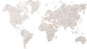 World map, world