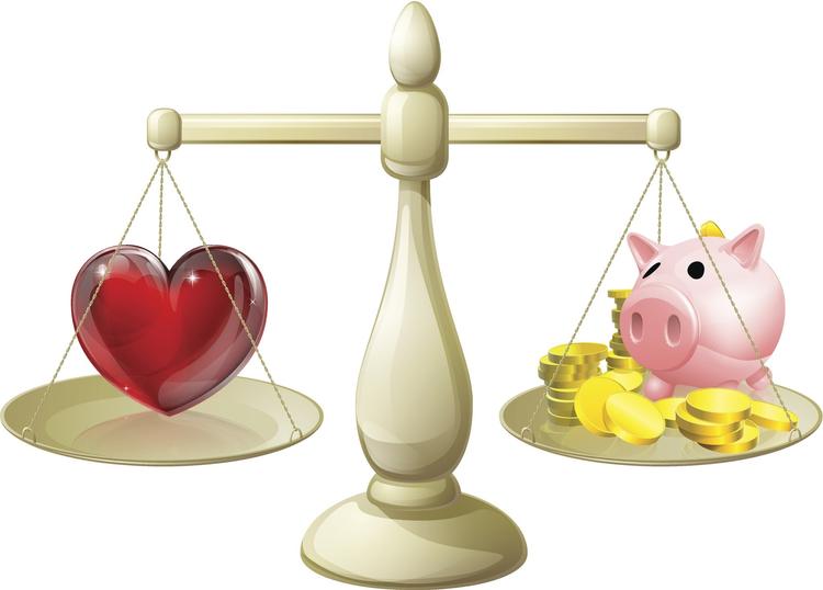 love or money