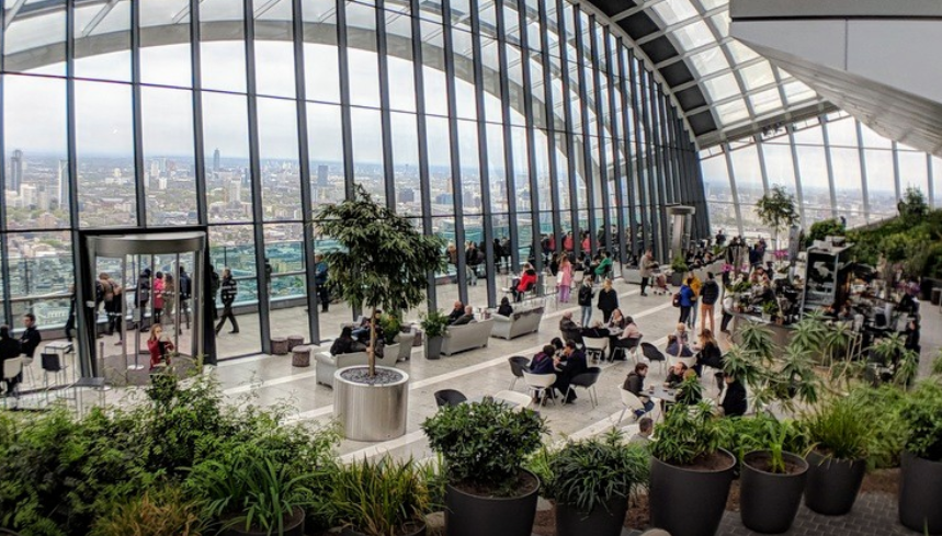 skygarden at night